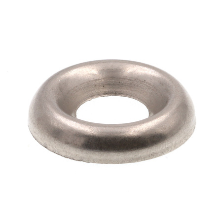 Prime-Line Countersunk Washer, Fits Bolt Size #14 18-8 Stainless Steel, Plain Finish, 25 PK 9083901